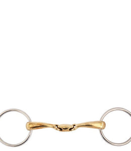 BR dubbel gebroken watertrens Soft Contact 16 mm Watertrens - Maddelin Equestrian BR