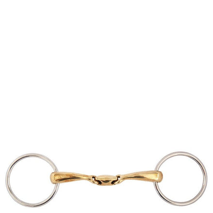 BR dubbel gebroken watertrens Soft Contact 16 mm Watertrens - Maddelin Equestrian BR