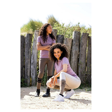 BR Eevolv Kids half - zip shirt korte mouw Emery Kids - Maddelin Equestrian BR