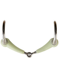 BR Enkel Gebroken Bustrens Apple Mouth 15mm Bus, D, Eggbutt,... - Maddelin Equestrian BR