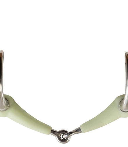 BR Enkel Gebroken Bustrens Apple Mouth 15mm Bus, D, Eggbutt,... - Maddelin Equestrian BR