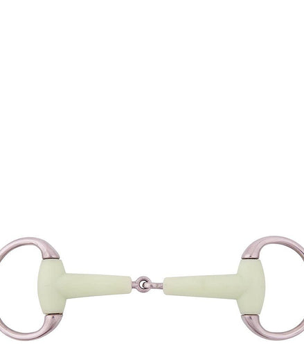 BR Enkel Gebroken Bustrens Apple Mouth 15mm Bus, D, Eggbutt,... - Maddelin Equestrian BR