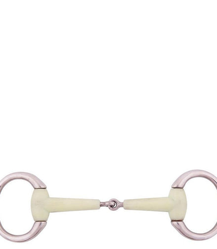 BR Enkel gebroken Bustrens Pony Apple Mouth 15 mm Bus, D, Eggbutt,... - Maddelin Equestrian