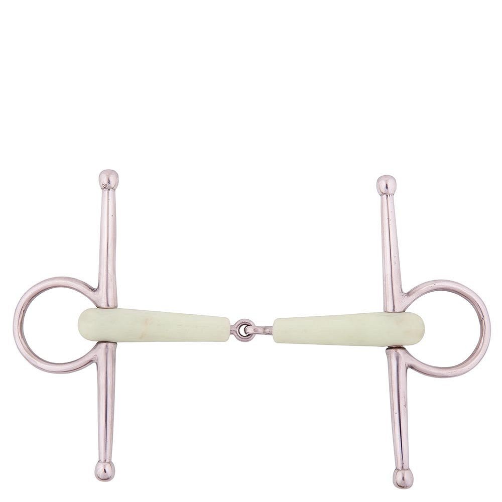 BR Enkel Gebroken Kneveltrens Apple Mouth Bus, D, Eggbutt,... - Maddelin Equestrian BR