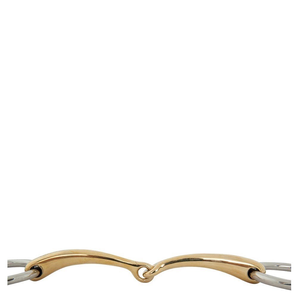 BR Enkel gebroken onderlegtrens Soft Contact 10mm Onderlegtrens - Maddelin Equestrian BR