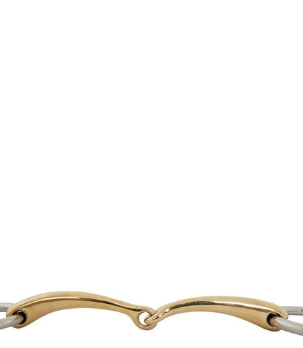 BR Enkel gebroken onderlegtrens Soft Contact 10mm Onderlegtrens - Maddelin Equestrian BR