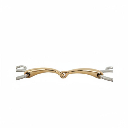 BR Enkel gebroken Pessoa 12 mm ring 70 mm 3ring, Beval, Kimblewick, RNF, Butterfly,... - Maddelin Equestrian BR