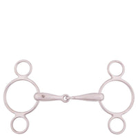 BR Enkel Gebroken Pessoa 18 mm 145mm 3ring, Beval, Kimblewick, RNF, Butterfly,... - Maddelin Equestrian BR