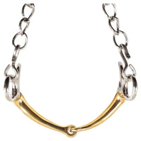 BR Enkelgebroken Baby Pelhambit Soft Contact - 14mm Pelham - Maddelin Equestrian BR