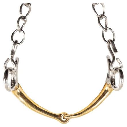 BR Enkelgebroken Baby Pelhambit Soft Contact - 14mm Pelham - Maddelin Equestrian BR