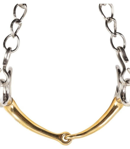 BR Enkelgebroken Baby Pelhambit Soft Contact - 14mm Pelham - Maddelin Equestrian BR