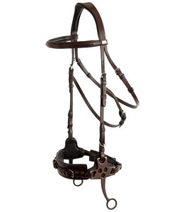 BR Hackamore hoofdstel Thornbury Bitloos - Maddelin Equestrian BR