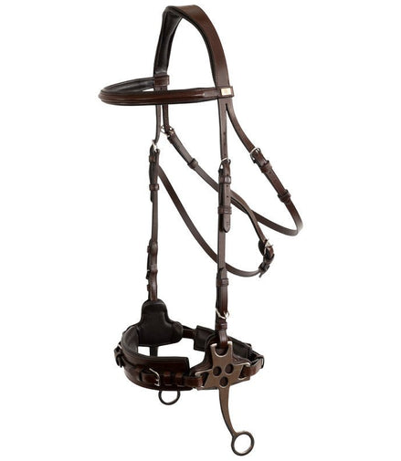 BR Hackamore hoofdstel Thornbury Bitloos - Maddelin Equestrian BR