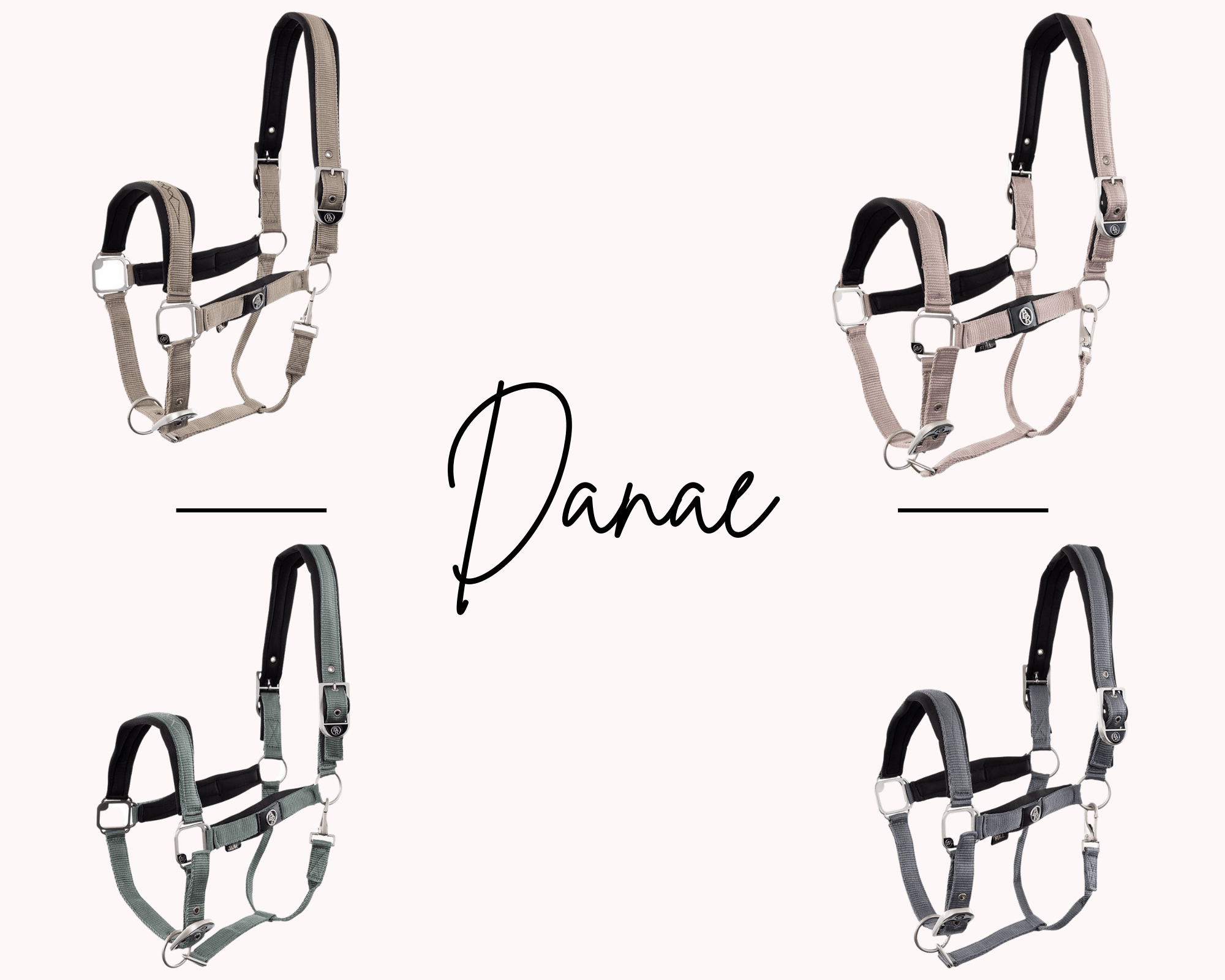 BR Halster Danae Nylon halsters - Maddelin Equestrian BR