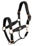 BR Halster Met Rose Gold Nylon halsters - Maddelin Equestrian BR
