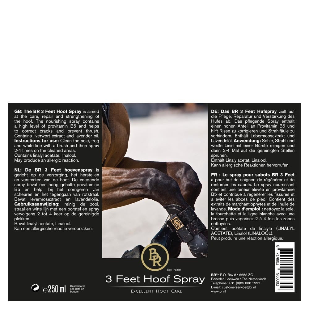 BR Hoefspray 3 Feet Hoefverzorging - Maddelin Equestrian BR