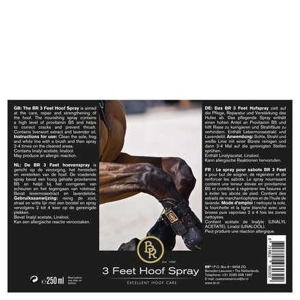 BR Hoefspray 3 Feet Hoefverzorging - Maddelin Equestrian BR