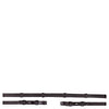 BR Lederen Antislip Teugels Zwart Zilver Full Teugels - Maddelin Equestrian BR