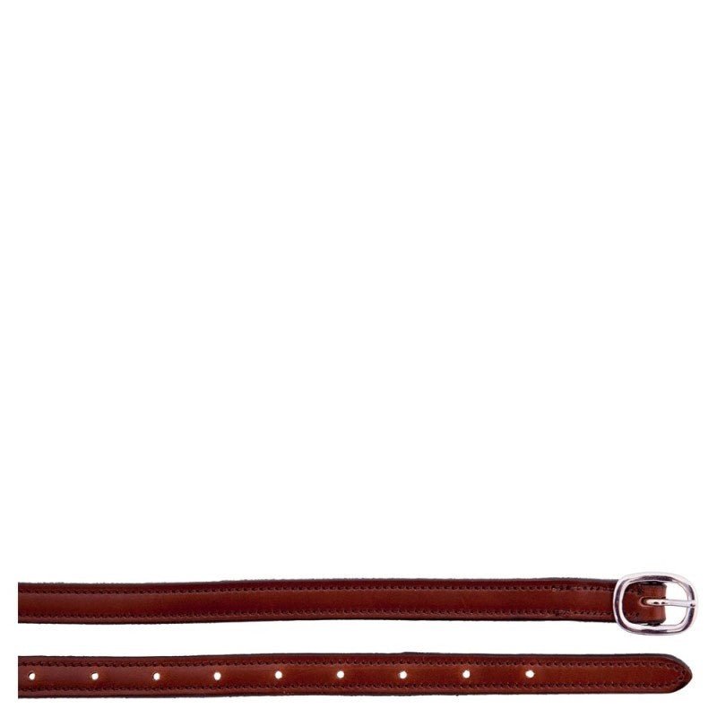 BR Lederen spoorriemen 13 mm Tobacco Sporen - Maddelin Equestrian BR
