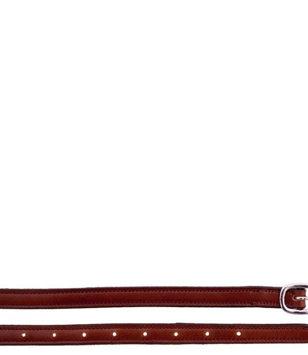 BR Lederen spoorriemen 13 mm Tobacco Sporen - Maddelin Equestrian BR