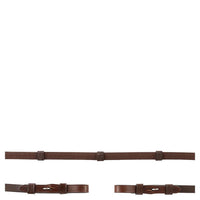 BR Rubberen teugel met stops Teugels - Maddelin Equestrian BR