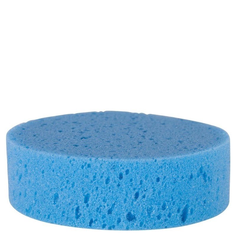 BR Spons rond plat model Blauw Borstels & toebehoren - Maddelin Equestrian BR