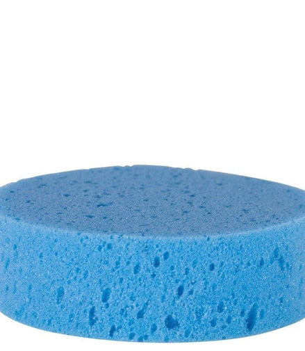 BR Spons rond plat model Blauw Borstels & toebehoren - Maddelin Equestrian BR