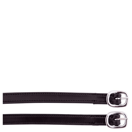 BR Spoorriemen Leer; 13mm Zwart Sporen - Maddelin Equestrian BR