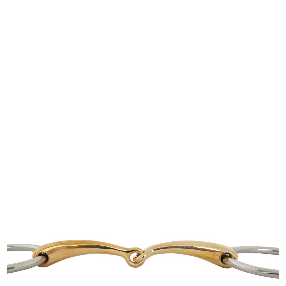 BR Testbit Enkel Gebroken Watertrens Soft Contact 12 mm Test - Maddelin Equestrian BR