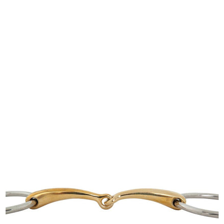 BR Testbit Enkel Gebroken Watertrens Soft Contact 12 mm Test - Maddelin Equestrian BR