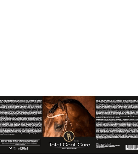 BR Total Coat Care Spray 1000ml Verzorgingsproducten - Maddelin Equestrian BR