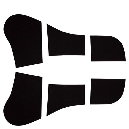 BR Zadelonderlegger Correctie Vrij wervelkanaal Zwart Naturel Zadelonderleggers - Maddelin Equestrian BR