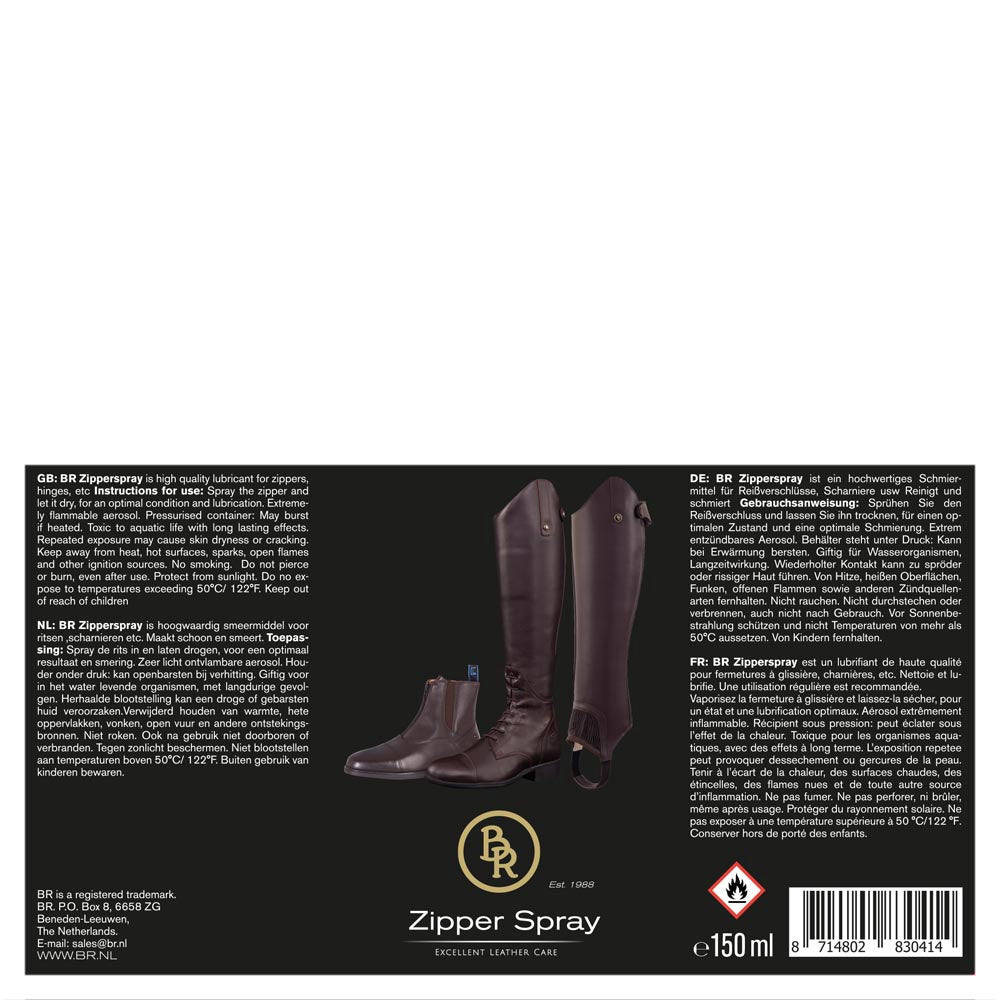 BR ZipperSpray 150ml Accessoires - Maddelin Equestrian BR
