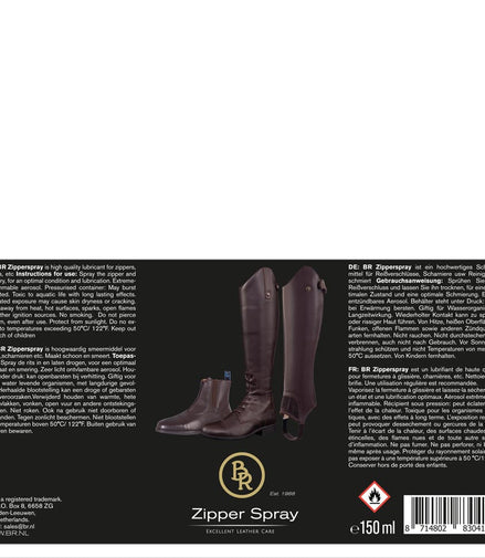 BR ZipperSpray 150ml Accessoires - Maddelin Equestrian BR