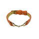 Equestrian Jewelry leren armband Fano met bit in zilver of goud, in verschillende leerkleuren