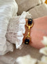 Equestrian Jewelry leren armband Fano met bit in zilver of goud, in verschillende leerkleuren