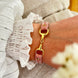 Equestrian Jewelry leren armband Fano met bit in zilver of goud, in verschillende leerkleuren