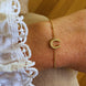 Equestrian Jewelry armband Fiera Strass: fijn kettinkje met een hoefijzerhanger bezet met strass-steentjes