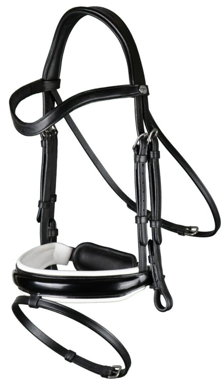 Dy'on Large Crank Noseband Bridle With Flash - Working 
