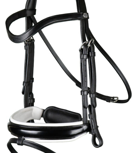 Dy'on Large Crank Noseband Hoofdstel With Flash - Working