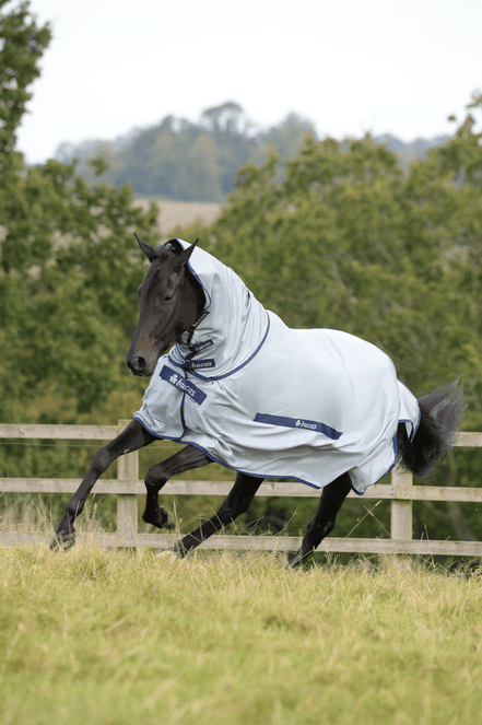 Bucas Buzz - Off & Neck Blue Vliegendeken Vliegendekens - Maddelin Equestrian Bucas