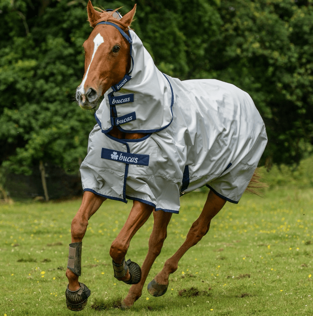 Bucas Sun Shower Regen Outdoordeken Outdoordeken - Maddelin Equestrian Bucas