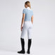 Cavalleria Toscana American Wedstrijdshirt Dames Fog Blue Wedstrijdshirts - Maddelin Equestrian Cavalleria Toscana
