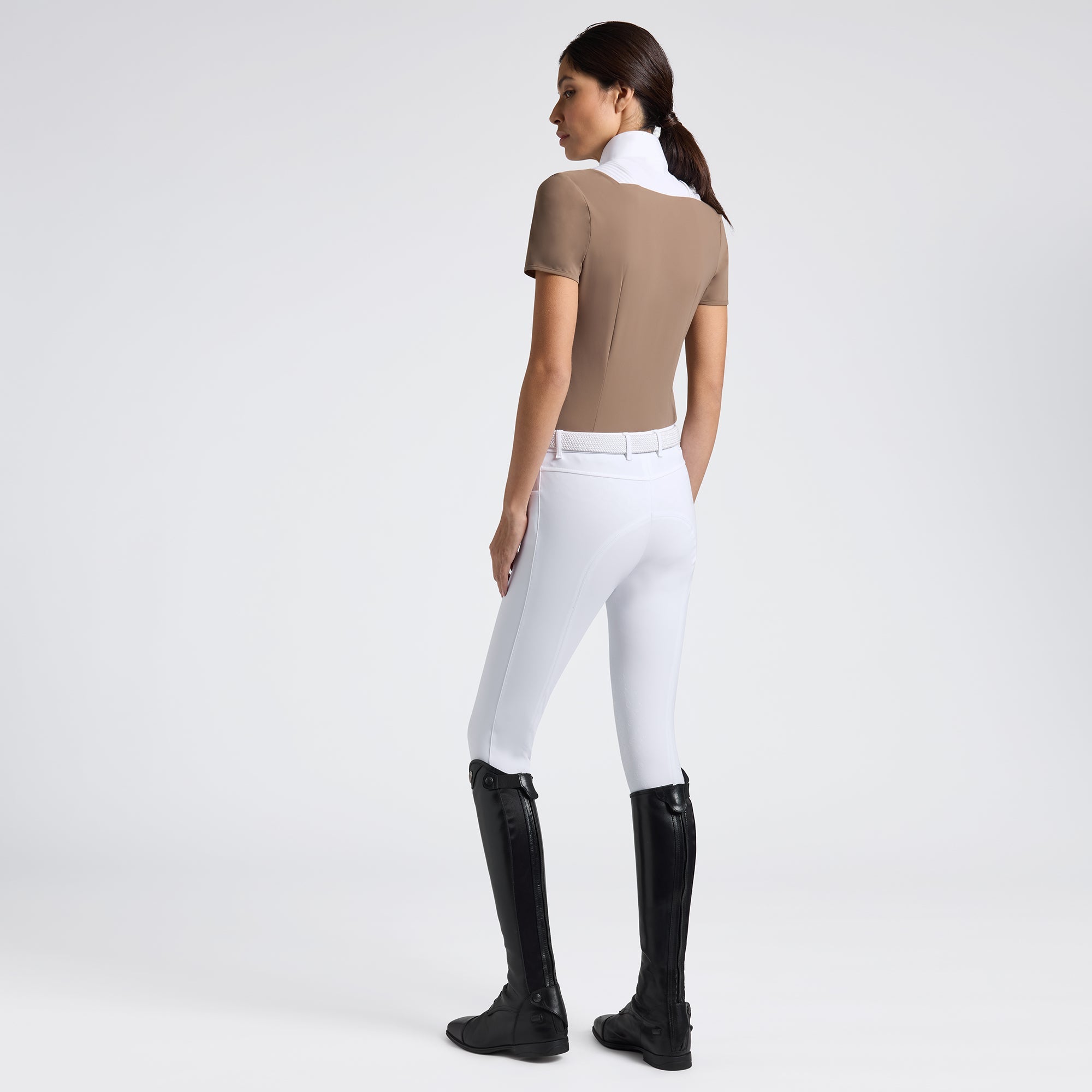 Cavalleria Toscana American Wedstrijdshirt Wedstrijdshirts - Maddelin Equestrian Cavalleria Toscana