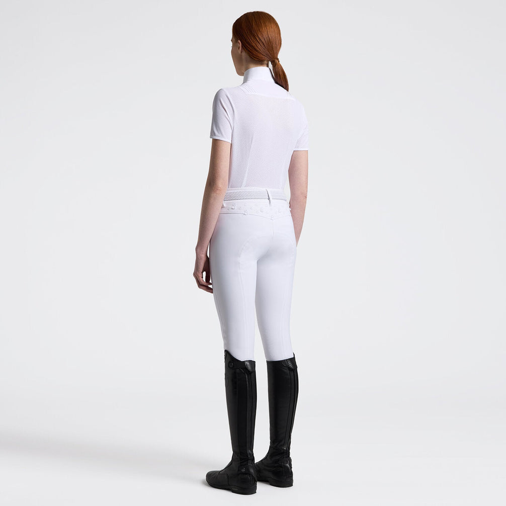 Cavalleria Toscana American Wedstrijdshirtje Dames Wedstrijdshirts - Maddelin Equestrian Cavalleria Toscana