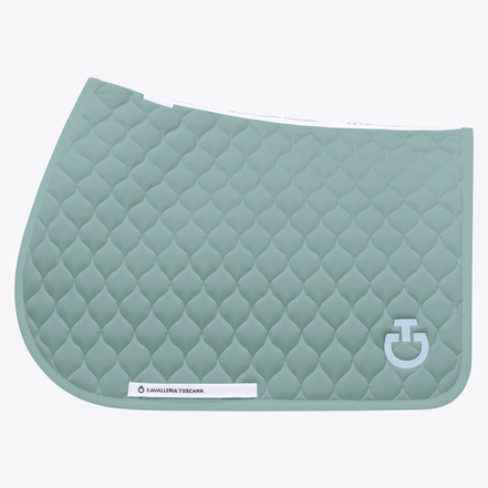 Cavalleria Toscana Circular Gewatteerd Zadeldek Zadeldoeken - Maddelin Equestrian Cavalleria Toscana