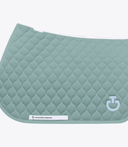Cavalleria Toscana Circular Gewatteerd Zadeldek Zadeldoeken - Maddelin Equestrian Cavalleria Toscana