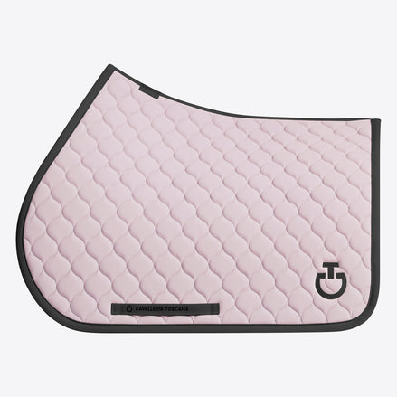 Cavalleria Toscana Circular Quilted Jersey Zadeldek Zadeldoeken - Maddelin Equestrian Cavalleria Toscana