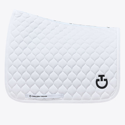 Cavalleria Toscana Circular Quilted Jersey Zadeldek Zadeldoeken - Maddelin Equestrian Cavalleria Toscana