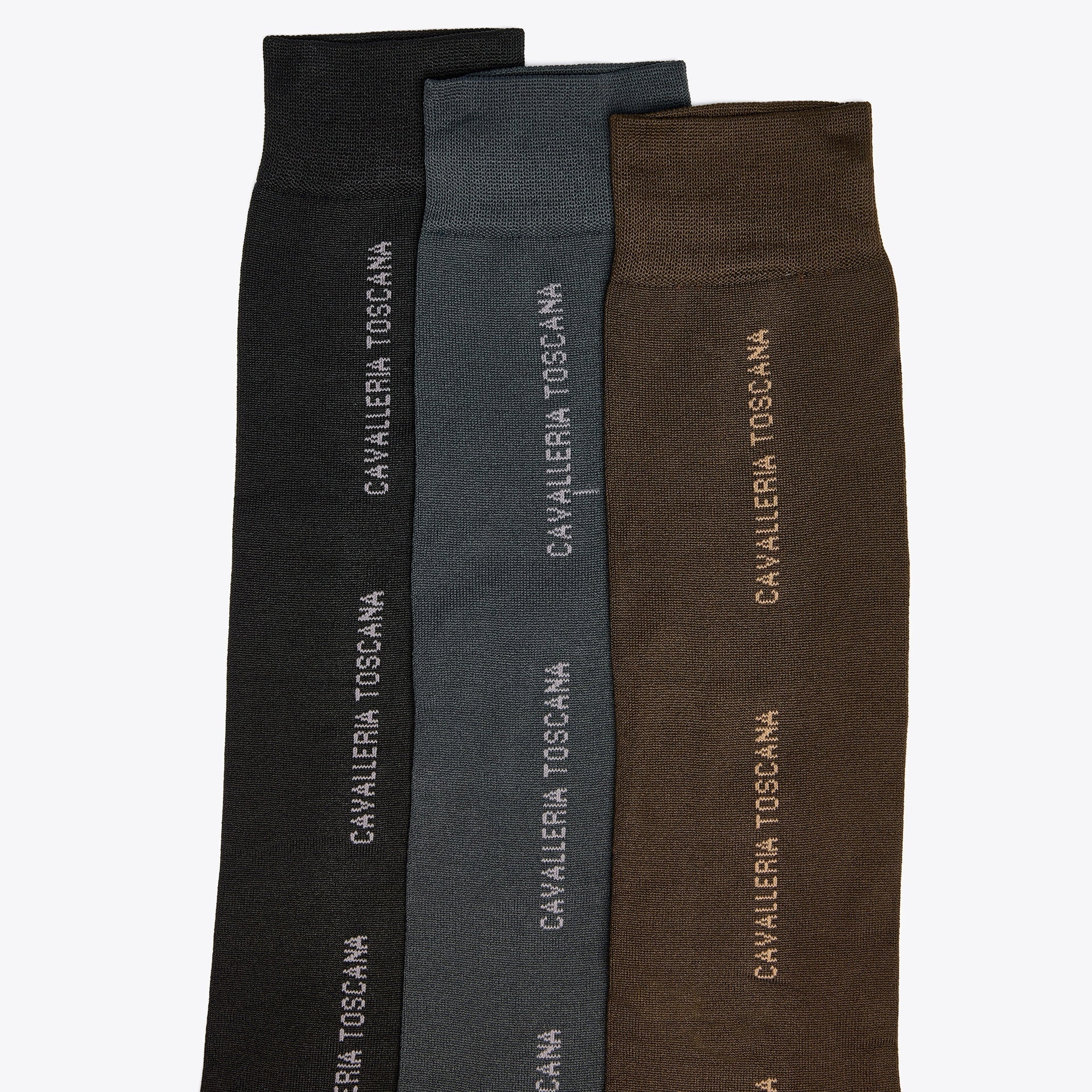 Cavalleria Toscana CT 3pack Repeat Logo Sokken Sokken - Maddelin Equestrian Cavalleria Toscana